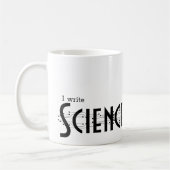 Mug J'écris Science-Fiction (Gauche)