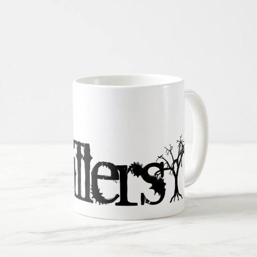 Mug J'écris Thriller Fiction (Devant droit)
