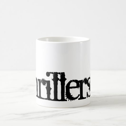 Mug J'écris Thriller Fiction (Centre)