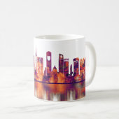 Mug Jeddah Arabie Saoudite Skyline (Devant droit)