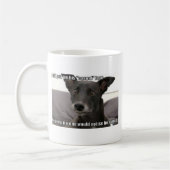 Mug Jeff a mis dessus son visage décontracté (Gauche)
