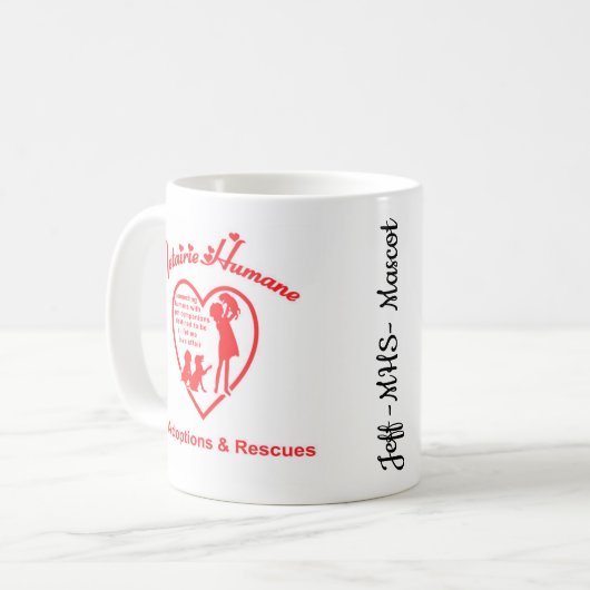 Mug Jeff, notre mascotte (Devant gauche)