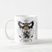 Mug Jeffers, l'origine, la signification et la crête (Gauche)