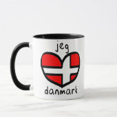 Mug Jeg Elsker Danmark (Gauche)