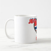 Mug Jeg Elsker Norge (amour Norvège d'I) (Gauche)