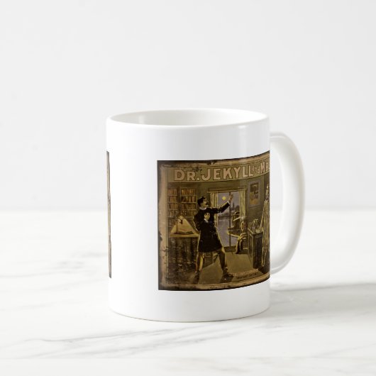 Mug Jekyll et Hyde Poster art (Devant droit)