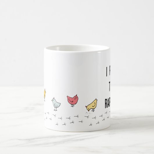 Mug J'élève de minuscules Rapporteurs dans la boue (Centre)