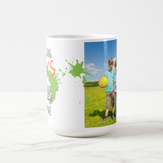 Mug J'élève des garçons Rien ne me fait peur Personnal (Centre)