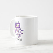 Mug Jelly-fish Drôle Jelly Jar Pun (Devant gauche)