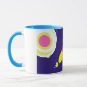 Mug Jellyfish and fish play (Gauche)