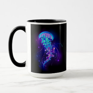 Mug Jellyfish éclatante couleur