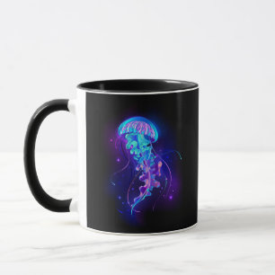 Mug Jellyfish éclatante couleur