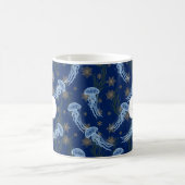 Mug Jellyfish Ocean See Dreamy Nautical Custom Name (Centre)