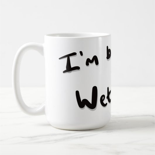 Mug J'en prépare un mouillé (Gauche)