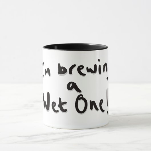 Mug J'en prépare un mouillé (Centre)