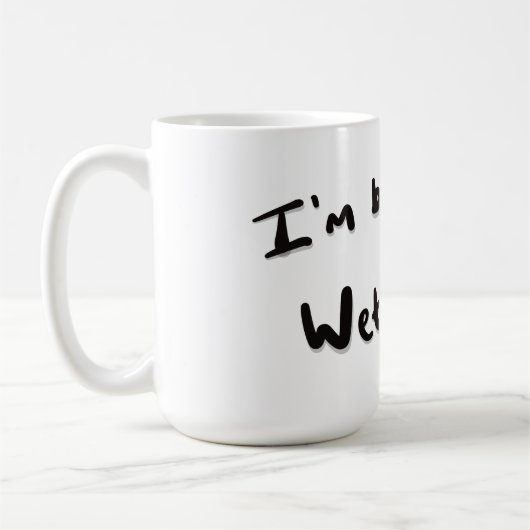 Mug J'en prépare un mouillé (Gauche)