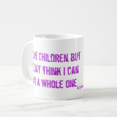 Mug J'enfants d'amour (Devant gauche)