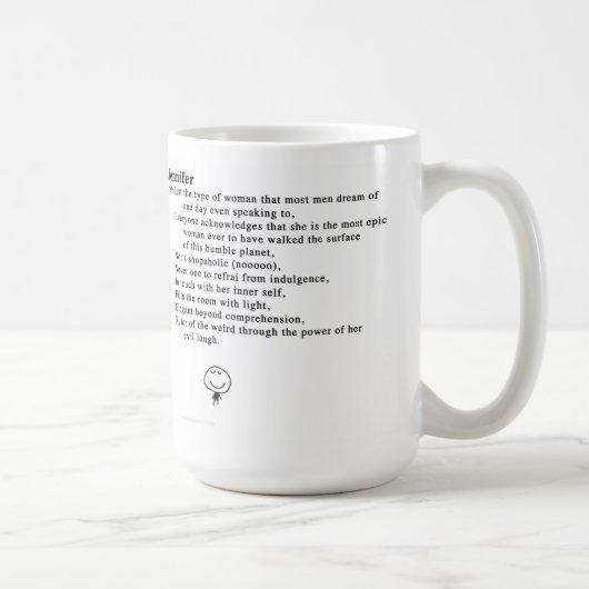 Mug jennifer (Droite)