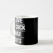 Mug J'Énorme Nuts Fun Imaginaire Loser Football (Devant gauche)