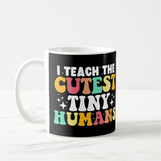 Mug J'Enseigne À Des Humains Minuscules Et Croustillan (Gauche)
