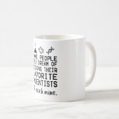 Mug J'enseigne à les miens le professeur de Sciences (Devant droit)