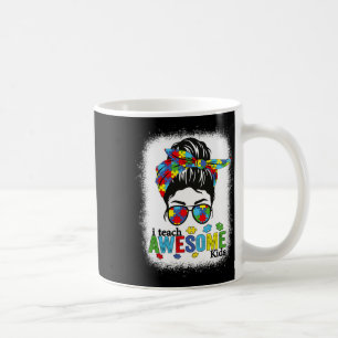 Mug J'enseigne aux enfants géniaux Autisme Sensibilisa