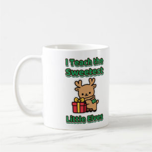 Mug J'enseigne aux plus mignons petits lutins Professe