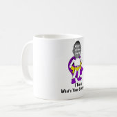 Mug J'enseigne, ce qui est la votre superpuissance ? (Devant gauche)