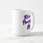 Mug J'enseigne donc à boire du café (Devant droit)