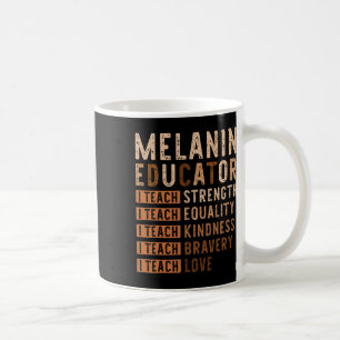 Mug J'enseigne l'amour Mois de l'histoire des Noirs Af