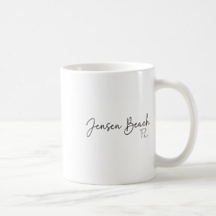 Mug Jensen Beach Floride Ca Rétro