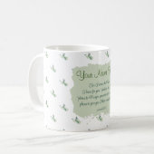 Mug Jeremiah 29:11 Bible Verse Personnaliser (Devant gauche)