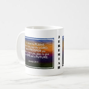 Mug Jérémie 29:11 CAR JE CONNAIS LES PLANS Chrétien