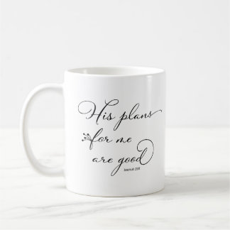 Mug Jérémie 29:11 Ses plans pour moi sont bons