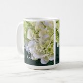 Mug Jérémie 31:3 Floral Monogramme Bible Verse Personn (Devant gauche)