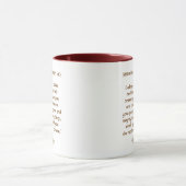 Mug Jérémie 33:3 Appelle-Moi Verset Biblique Roitelet  (Centre)