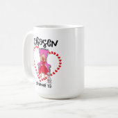 Mug Jérémie choisie 1:5 Saint Valentin Galentines Jour (Devant gauche)