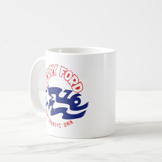 Mug Jerry Ford 76 (Devant gauche)
