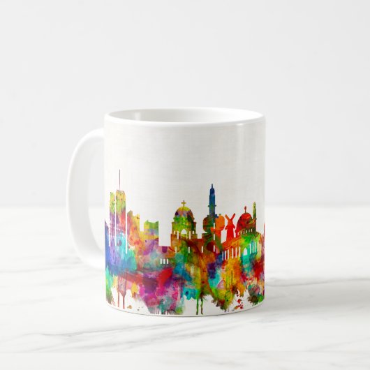 Mug Jérusalem Israel Skyline (Devant gauche)