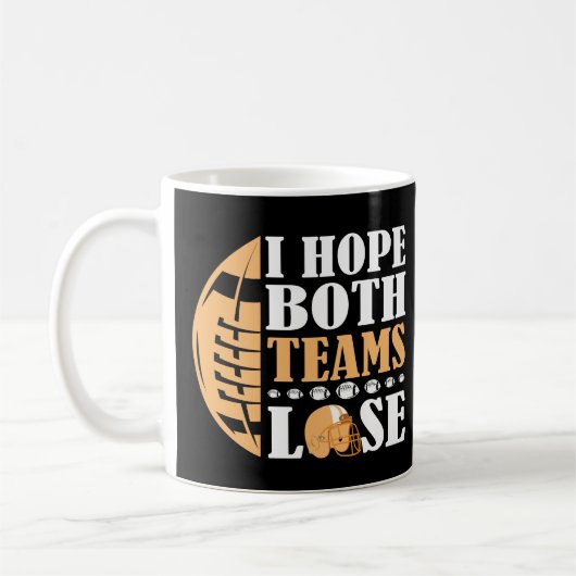 Mug J'espère que les deux équipes perdront (Gauche)