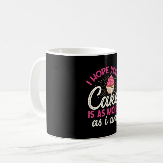 Mug J'Espère Que Votre Gâteau Est Aussi Humide Que Moi (Devant gauche)