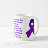 Mug J'essaye d'être aujourd'hui fabuleux, mais… (Devant droit)