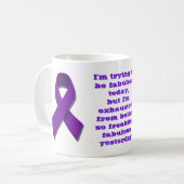 Mug J'essaye d'être aujourd'hui fabuleux, mais… (Devant gauche)