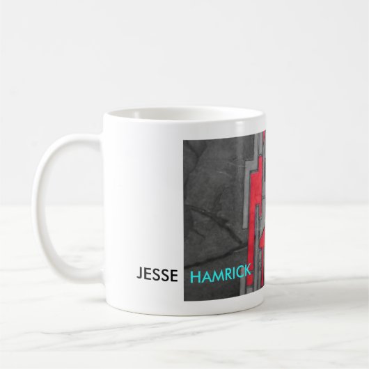Mug jessesnotext2, JESSE, HAMRICK (Gauche)