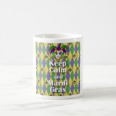 Mug Jester Mask Keep Calm and Mardi Gras (Centre)