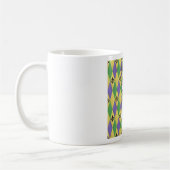 Mug Jester Mask Keep Calm and Mardi Gras (Gauche)