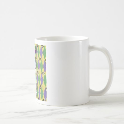 Mug Jester Mask Keep Calm and Mardi Gras (Droite)