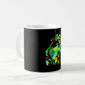 Mug Jesucristo Pop Art Jésus Christ Face catholique (Devant gauche)