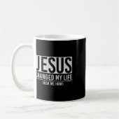 Mug Jésus a changé ma vie Demandez-moi comment Jésus  (Gauche)