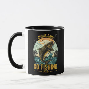 Mug Jésus a dit allez pêcher Luc 5 4